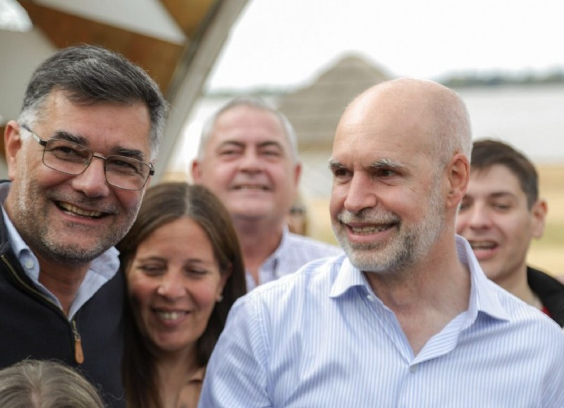 Gustavo Perié y Horacio Rodríguez Larreta.