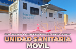 La Unidad Sanitaria Móvil atenderá a las mujeres de manera integral