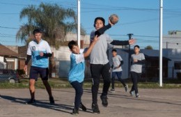 Competencia de handball en los Juegos Bonaerenses