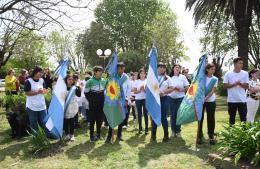 Se festejaron los 117 años de la primera misa en la Capilla de Azcuénaga