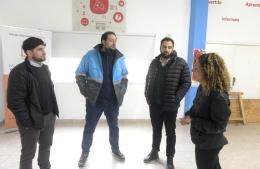 Visita del Director de Intervención Social en la Emergencia