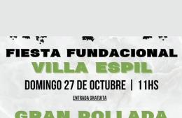 Fiesta fundacional de Villa Espil