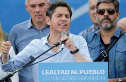 Multitudinario respaldo a Kicillof en el 17 de octubre: gremios, sindicatos y movimientos sociales presentes