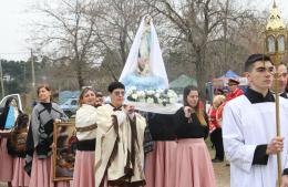 El pueblo se reencontró en las Fiesta Patronales de Villa Ruiz