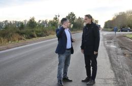 Katopodis recorrió las obras en Ruta 41